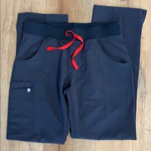 Figs Kade Charcoal Gray Scrub Pants Size Small